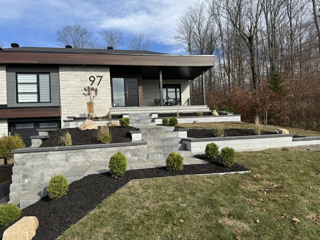 Aménagement paysager résidentiel